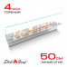 Топливный блок SteelHeat LINE GLASS 600