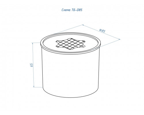 Топливный блок Lux Fire D85 XS