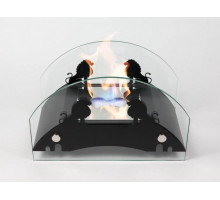 Биокамин Lux Fire Царский мост М черный