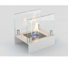 Биокамин настольный Lux Fire "Арлекино" S (белый)