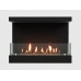 Встроенный биокамин Lux Fire Фронтальный 640 S
