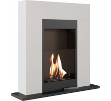 Биокамин в портале Kratki WHISKEY Белый