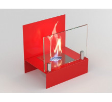 Биокамин настольный Lux Fire "Афиша" S (красный)