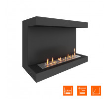 Биокамин фронтальный SteelHeat ONE 800