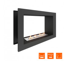 Биокамин сквозной SteelHeat ONE 800