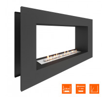 Биокамин сквозной SteelHeat GRAND 1100