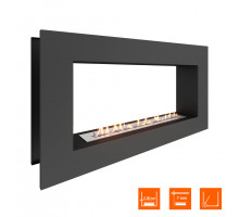Биокамин сквозной SteelHeat GRAND 1200
